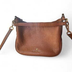 Michael Kors Tan Leather Crossbody Bag